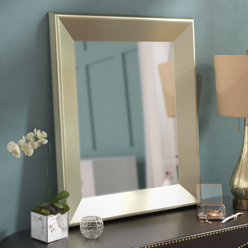 Rectangle Antique Silver Wall Mirror AllModern